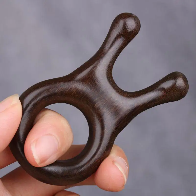 

Ring Shape Natural Sandalwood Massage Comb Head Face Scalp Gua Sha Massage Facial Sandalwood Gua Sha Scraping Body Massage Comb