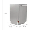 DWT18V3S Dishwasher 18-Inch Built in with 3 Wash Options and 6 Automatic Cycles, Stainless Steel Construction 3