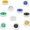 10 Pieces Water Flow Restrictor 1.5/1.8/2.0/2.5/3.0 GPM Shower Water Flow Reducer Shower Head Limiter Set For Shower 1
