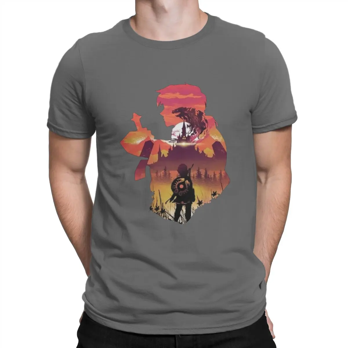 thumbnail image 1 of Camiseta única de Tears Of The Kingdom, Z-Zelda Leisure, para adultos, 1 of 7