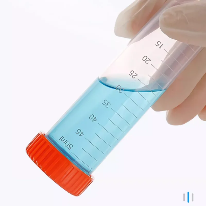Plastic centrifuge tube 10ml 15ml 20 30 50 100ml graduated centrifuge tube/EP tube PCR Seed bottles with round bottom lids