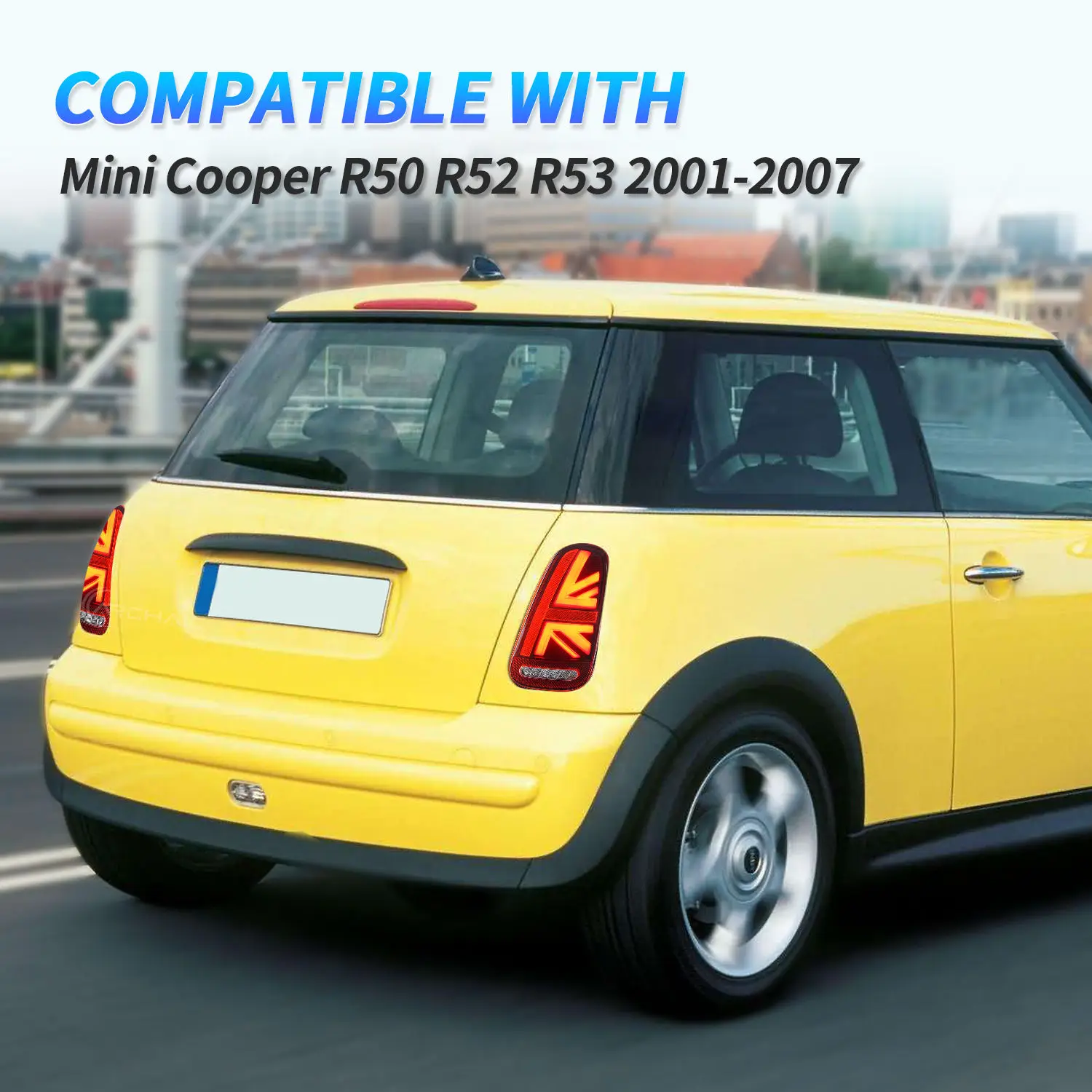 قطعتان من المصابيح الخلفية LED لسيارات BMW ميني كو...