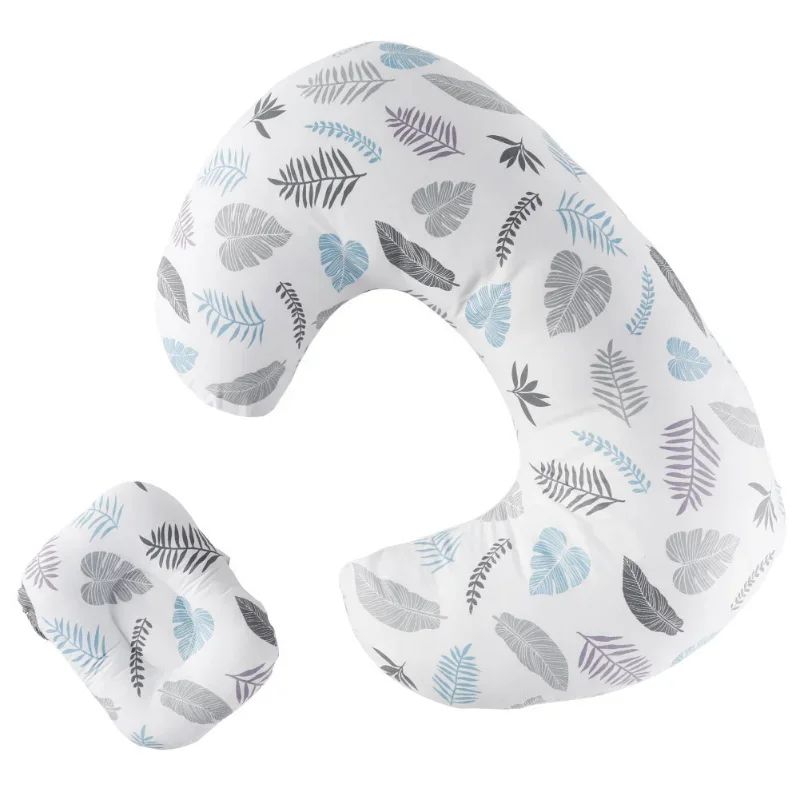 nursing pillow Multifunctional U-shaped Pillow Velvet Cotton Printed Sets Nursing Pillow Breastfeeding Comfortable Waist Support Pillowcase