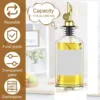1PC Glass Olive Oil Dispenser Bottle Seasoning Bottle Vinegar Bottle Condiment Container Kitchen Stuff Kitchen Gadgets Supplies 5