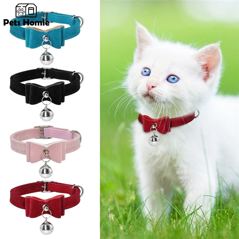 Pink Bow Cat Collar 