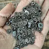 Japanese YKK Collision Nail Wheat Ear Style Straw Hat Nail Rivet Denim I-shaped Button Four in One Ancient Silver 9.5mm 1