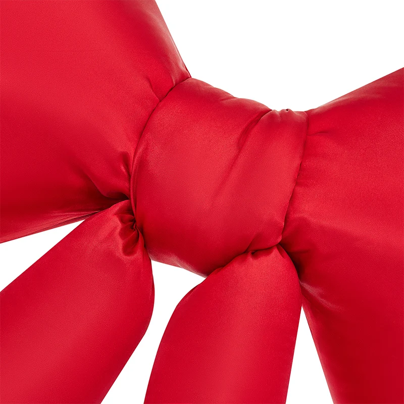 Valentine Day Big Bow Throw Pillow Super Soft Silky Satin Pillow Aesthetic Cushion for Sofa Couch Chair For Baby Pillows