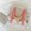 Swimming Beach Bag Transparent Waterproof Bag Travel Large Capacity Mommy Bags Shopping Portable Storage Diaper Bags 5