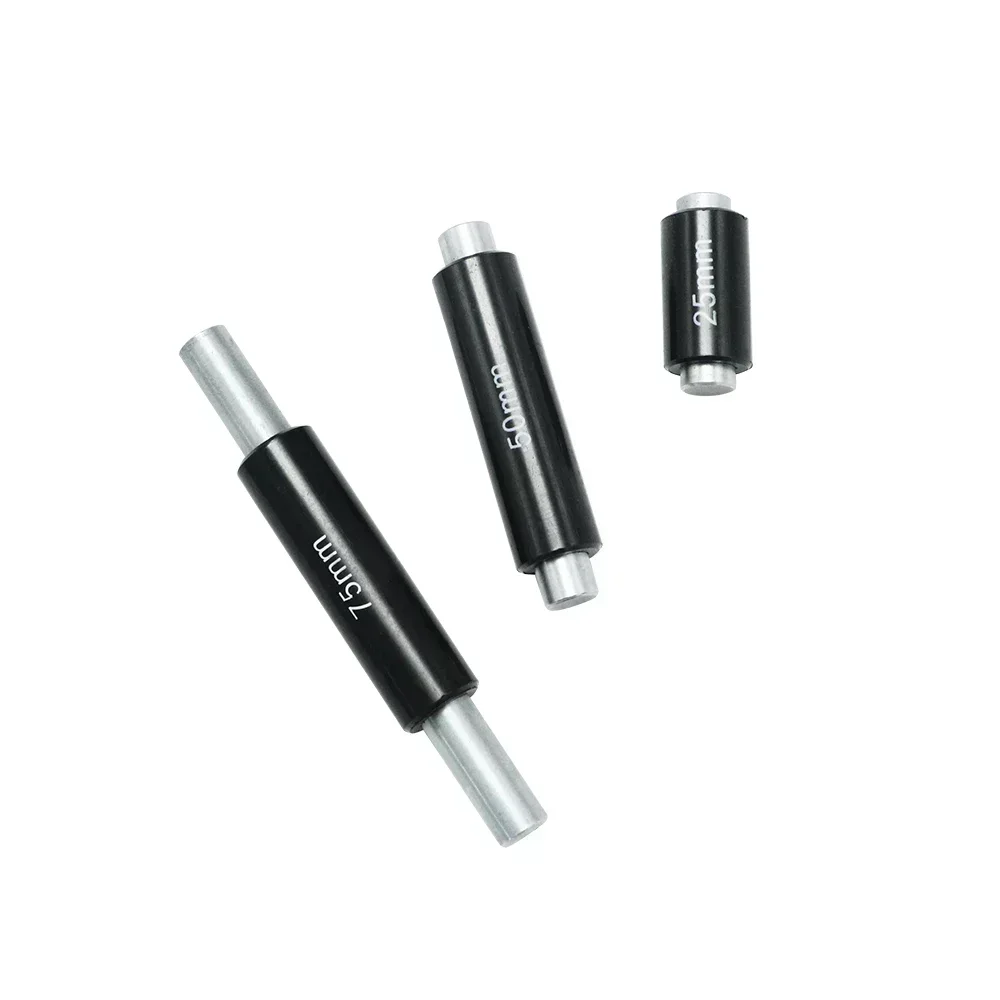 샨하르 캘리퍼 마이크로미터 내외측 캘리브레이션 블록 로드 바 게이지 바 링 25mm 50mm 75mm