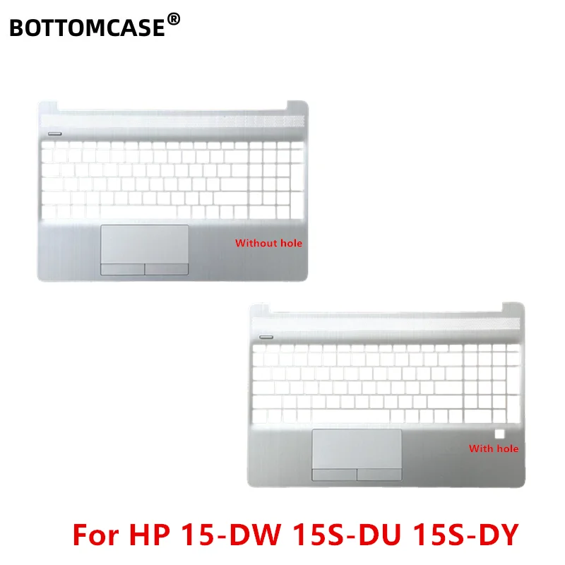 

BOTTOMCASE New For HP 15-DW 15S-DU 15S-DYLaptop Upper Cover Palmrest Case AP2H8000411 AP2H8000510 Silver