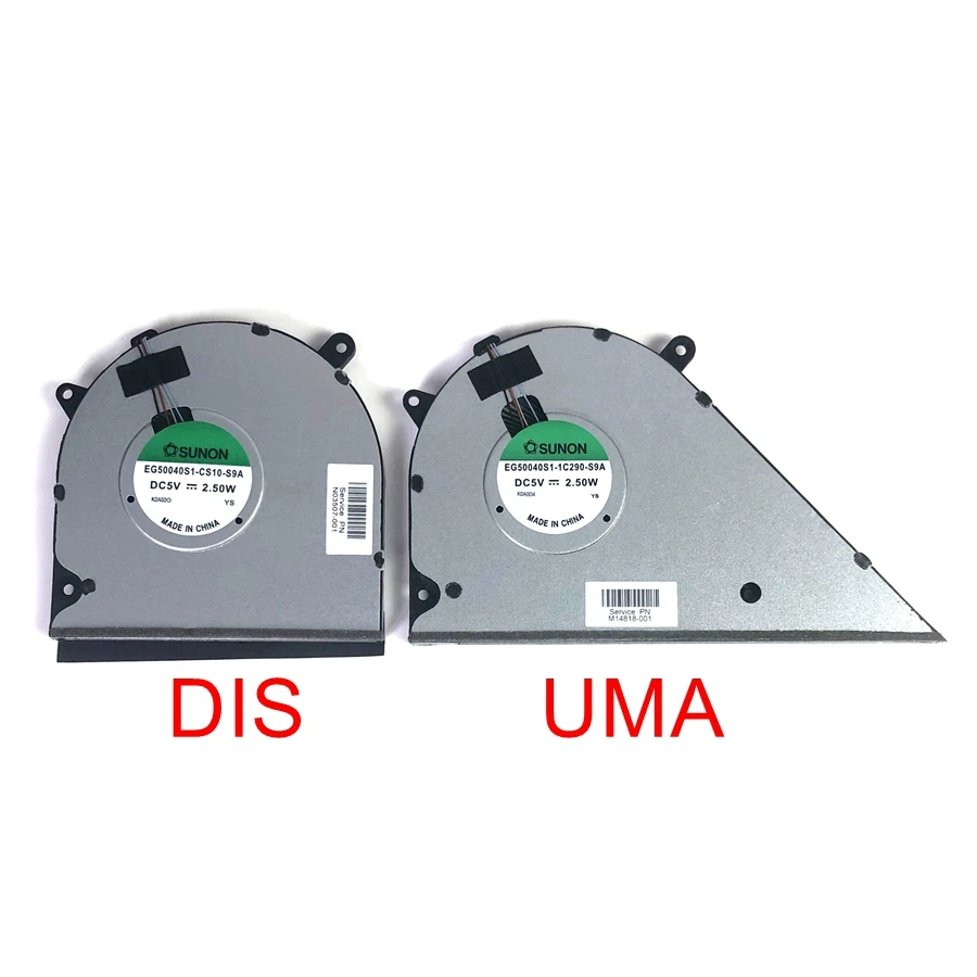Landalanya Replacement CPU Or GPU Fan For HP Pavilion Gaming 15-EC Series Cooling Fan 15-EC0013D Service PN: L77560-001 DC5V 0.5A 1PCS