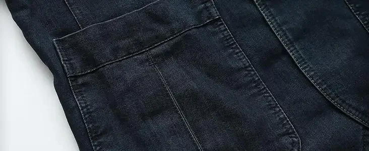 Spring Casual Men Suit Collar 3xl 4xl Denim Blazer Coat , Autumn Male Man Single Breasted Elbow Patchwork Jeans Blazers Coats