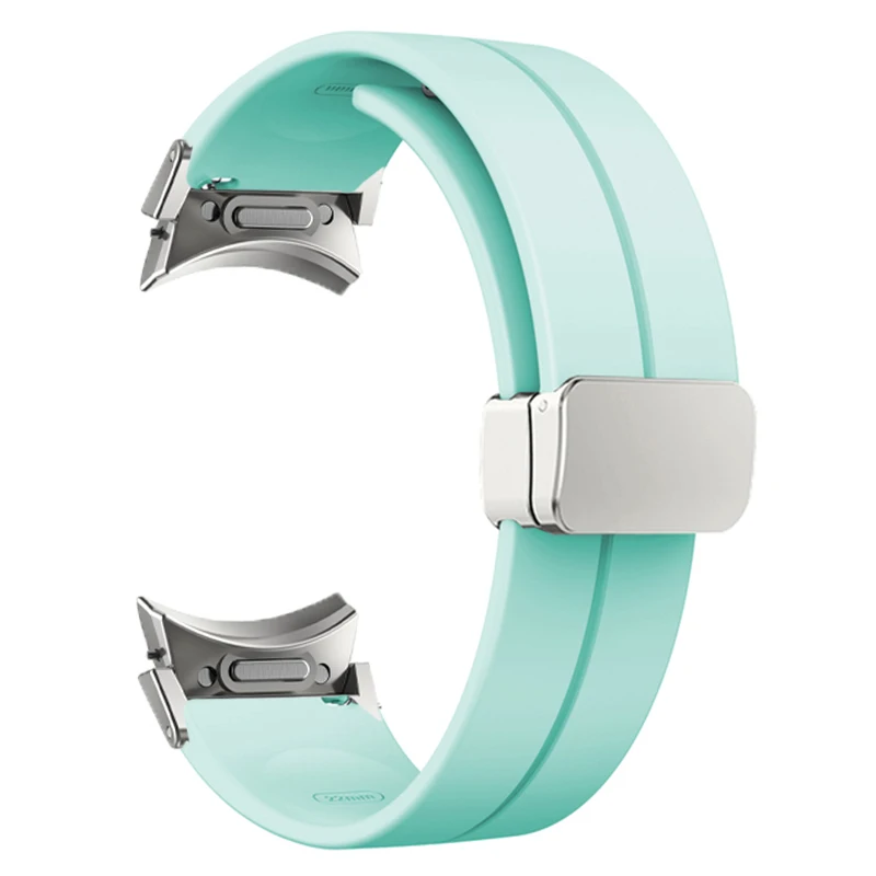 Versatile Quick Fit Silicone Watch Strap - No Gap Design, 20mm