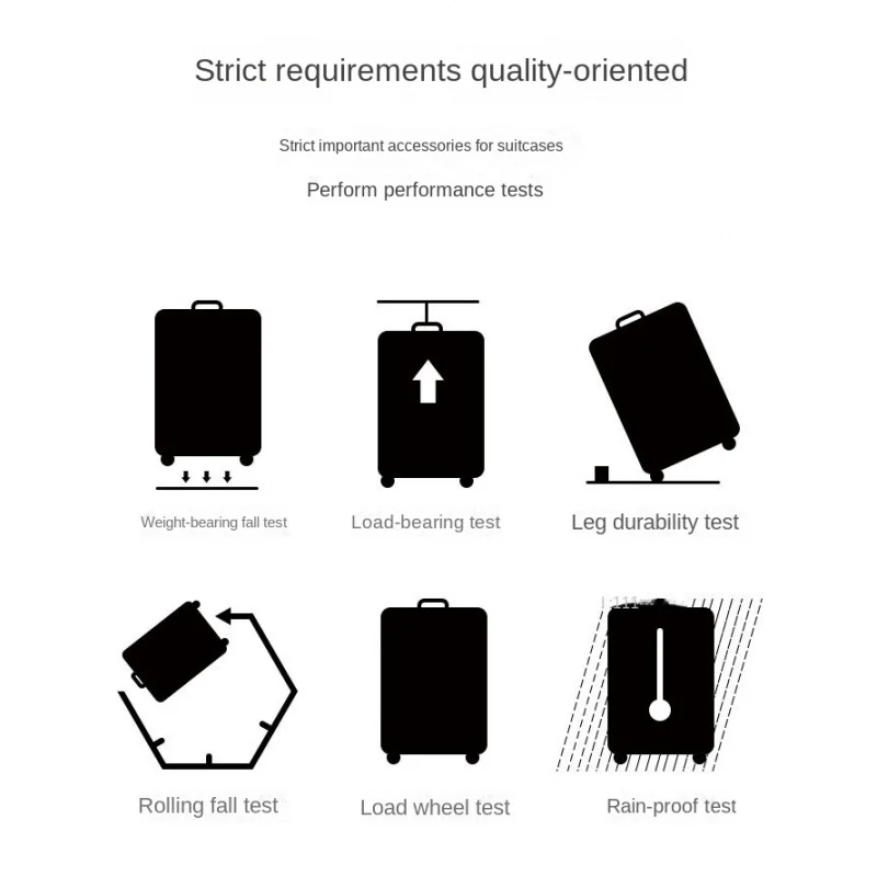20-34 inch thick aluminum frame universal wheels with large capacity for international travel and durable luggage for shipping