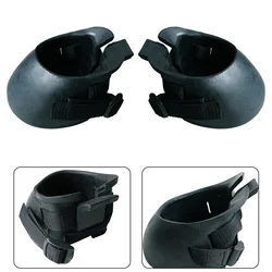 2pcs Horse Hoof Boots Protective Cover Equine Hoof Protector Equestrian Equipment Comfortable Rubber For Equestrian Fittings