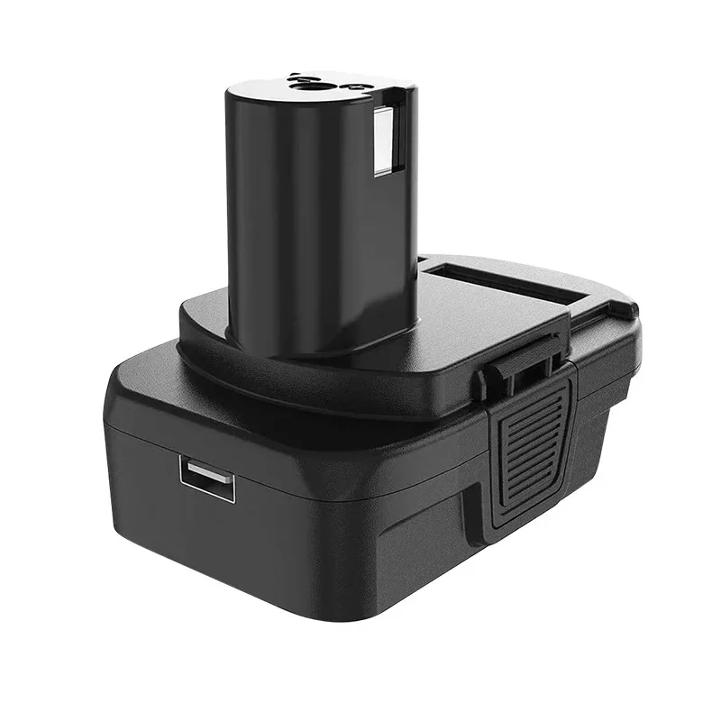 Battery Convertor Adapter For Milwaukee DM18RL RYOBI 18V Li-Ion Battery USB Port Tools