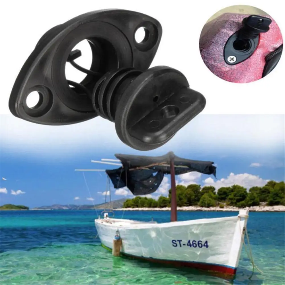 

Socket Drain Screw Bung 18mm Black Canoe Boat Accessories Plastic Plug Chandlery Transom Captive Universal 2022