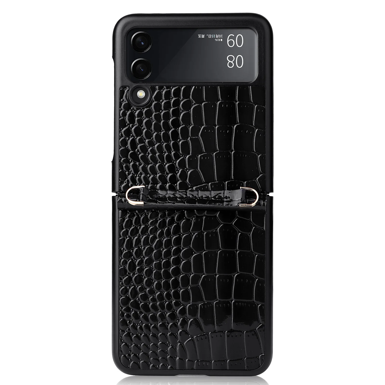 Ốp Lưng Dành Cho Samsung Galaxy Samsung Galaxy Z Flip3 1 Ốp Lưng Điện Thoại Samsung Galaxy Z Flip 3 Dây Ngọc Trai Da Bảo Vệ bao Da kawaii phone case samsung