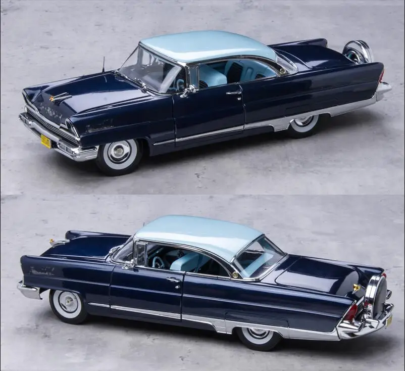 

SunStar 1/18 For Lincoln Premiere 1956 Diecast Model Car Toys Gifts Defect paint rash Display Collection Ornaments
