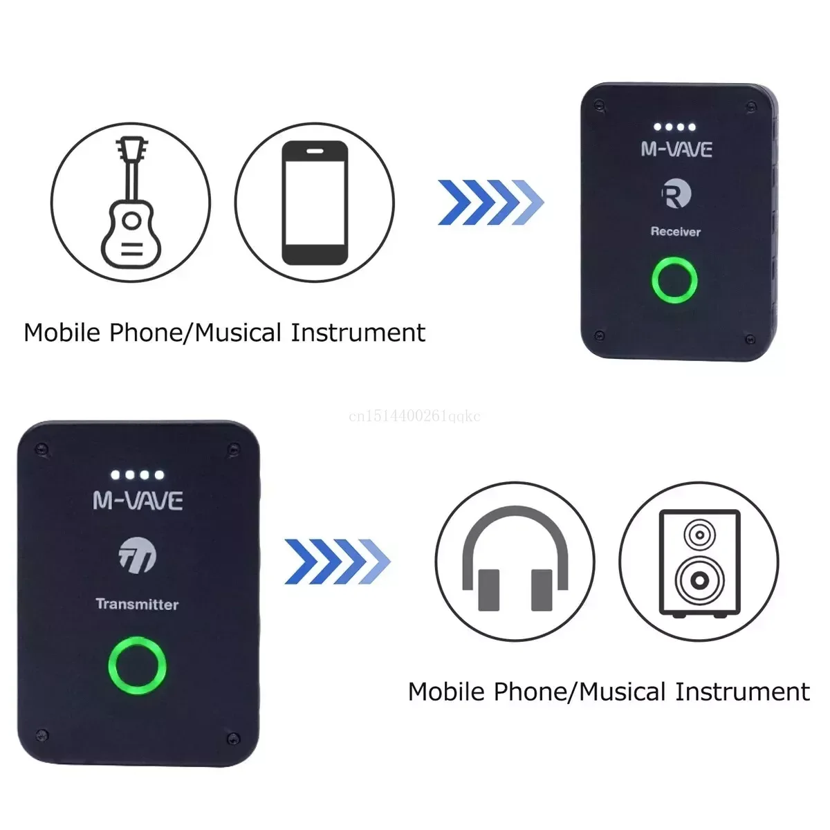 M-VAVE WP-9    ͸ ӱ ý,  ׷    ۽ű ù, 2.4GHz