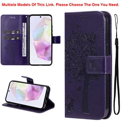 Shockproof Magnetic Flip Card Wallet Leather Phone Case and Cover for OPPO A5 (Purple)