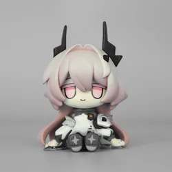 Arknights Chibi Sitting Pose PVC Anime Figure Statue - Desktop Decoration & Collectible Gift (Theresa)