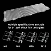 30x15cm 30x30cm Grid Divider Plate Detachable Spliceable Fish Tank Isolation Plate Upper Cover Net Bottom Filter For aquarium 6