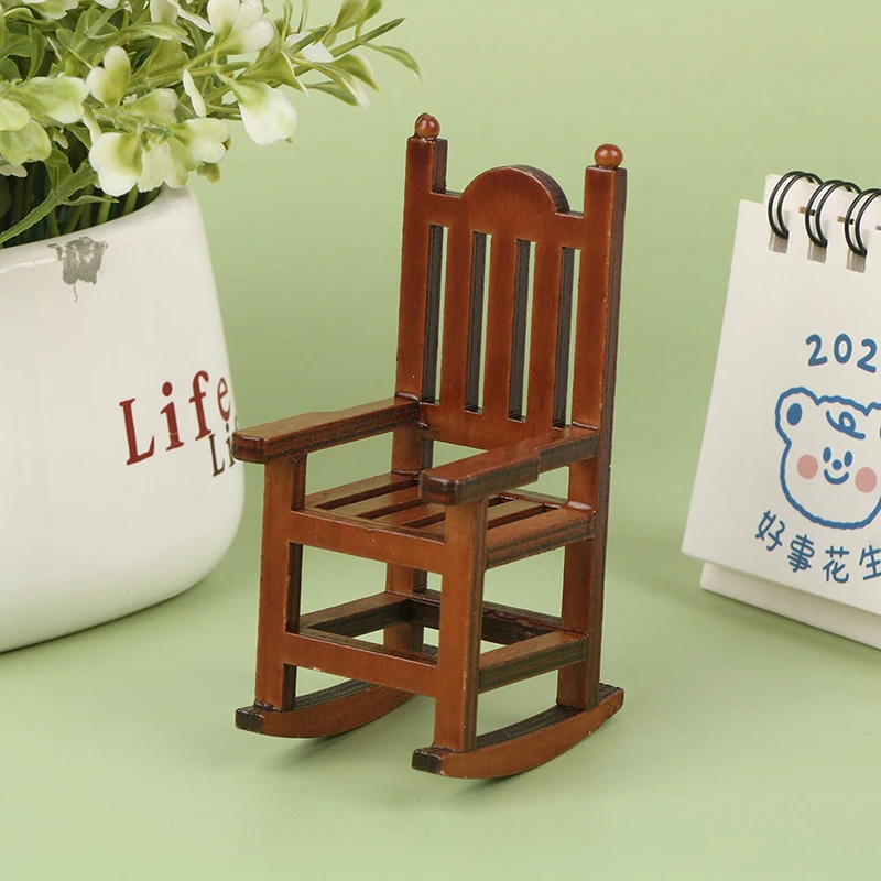 18 Styles 1/12 Simulation Small Sofa Stool Chair Furniture Model Toys For Doll House Decoration Dollhouse Miniature Accessories 6