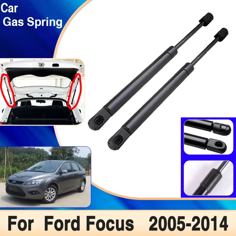 

For Ford Focus Accessories MK2 Hatchback 2005~2014 2010 Car Trunk Tailgate Gas Struts Shock Strut Lift Supports Car Accessories