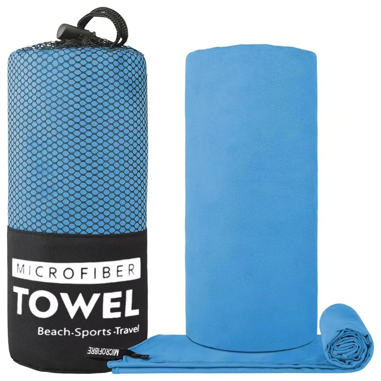 Quick-Drying Sports Towel Microfiber Ultra Soft Lightweight Super Absorbent Towel for Fitness Swimming Yoga Beach Camping Travel 6