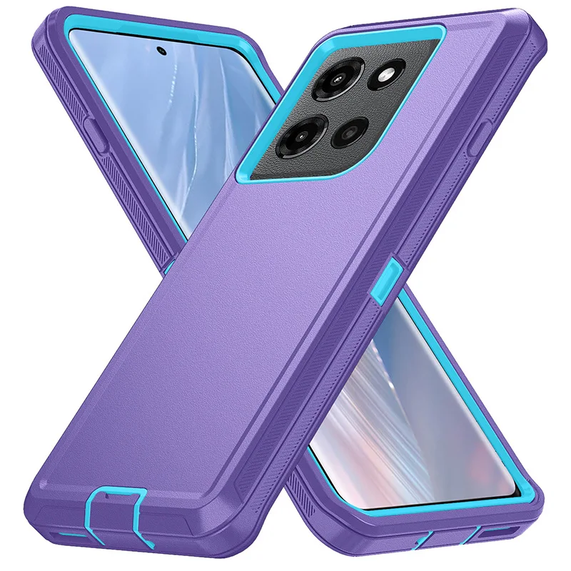 Rugged Defender 3-Layer Anti-Drop Dustproof Protective Case