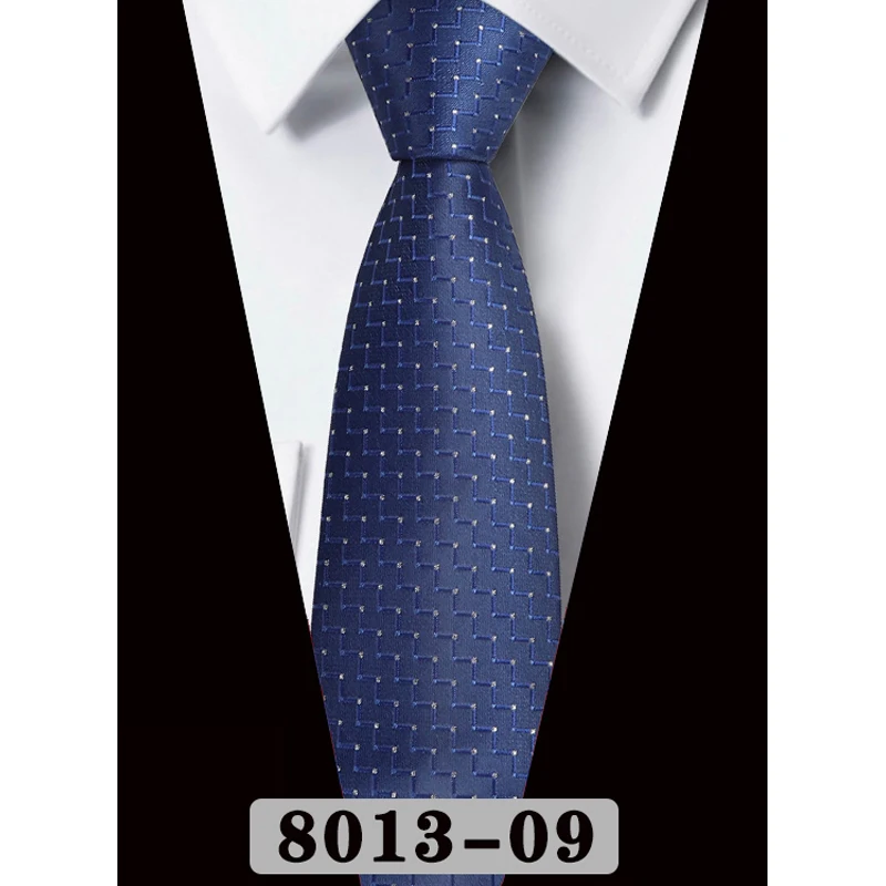 Neue klassische Herren-Krawatten, 8 cm, gepunktete Krawatten für formelle Business-Luxus-Hochzeit, Business-Party, Krawatten, Gravatas-Geschenk – Detail 11