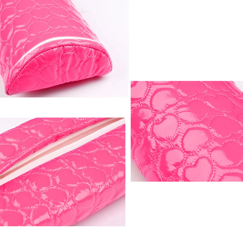 매니큐어 핸드 베개, 손목 베개, 핸드 레스트 반원 쿠션 베개, 매니큐어 케어 소프트 네일 도구 살롱 핸드 홀더 장비