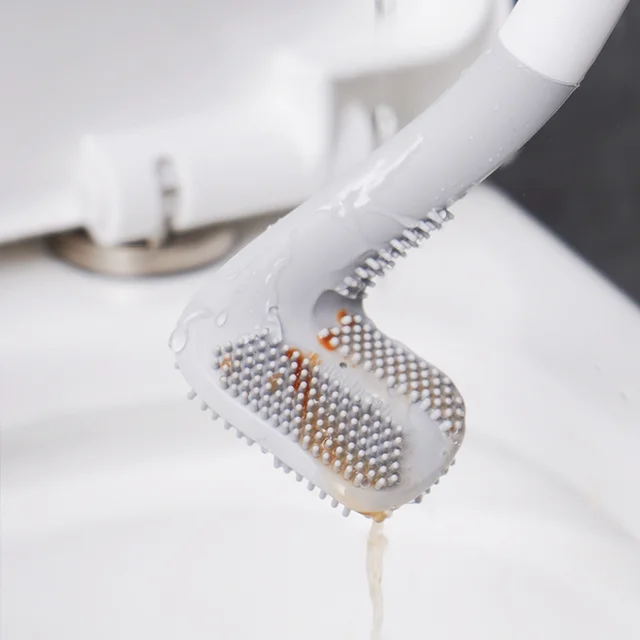Szilikon Sörték Golf Wc -Kefe És Szárító Tartó Fürdőszoba Tárolására Szervezésére Tisztító Szerszám Kiegészítők - Image 4