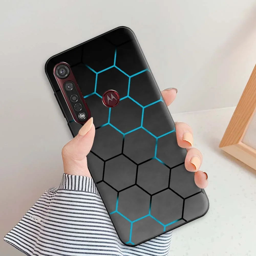 Sleek Matte Silicone Protective Case - Fashion TPU Back Cover for Motorola Moto G8 Plus, G8 Play & G8 Power