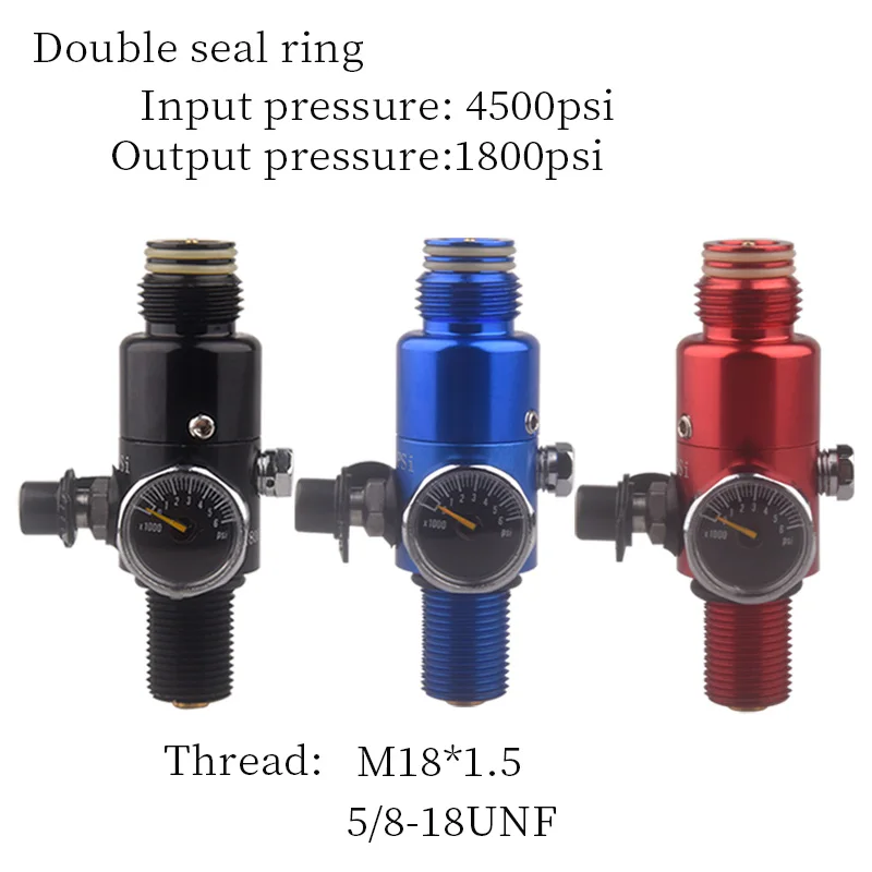 Valve De Régulation HPA 1.8K 3K 5K 6K 7.5K - Pour Réservoir Air Comprimé - En Laiton