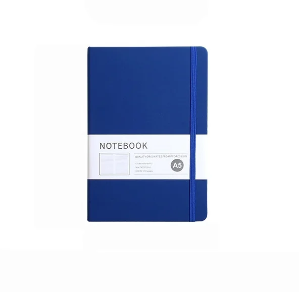 Premium Imitation Leather Notebook with Elastic Band, Ideal