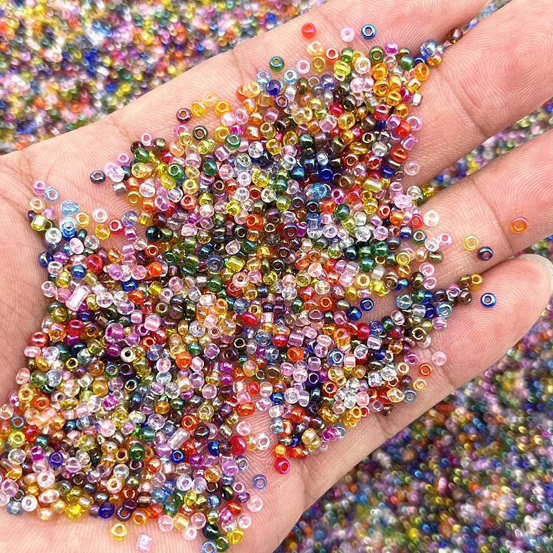 Glass Seed Beads 15g Czech Glass Seed Beads for Jewelry Making DIY Bracelet Accessories