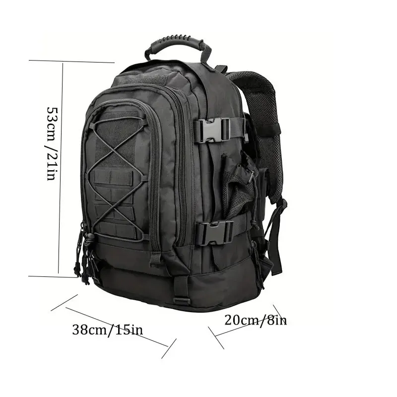 Large Capacity 40L-64L Outdoor Backpack Travel Hiking Camping Fishing Tool Backpack for Men Women men backpack 3