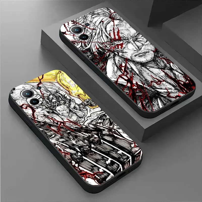 Cool One-Piece Manga Phone Case with Enhanced Protection