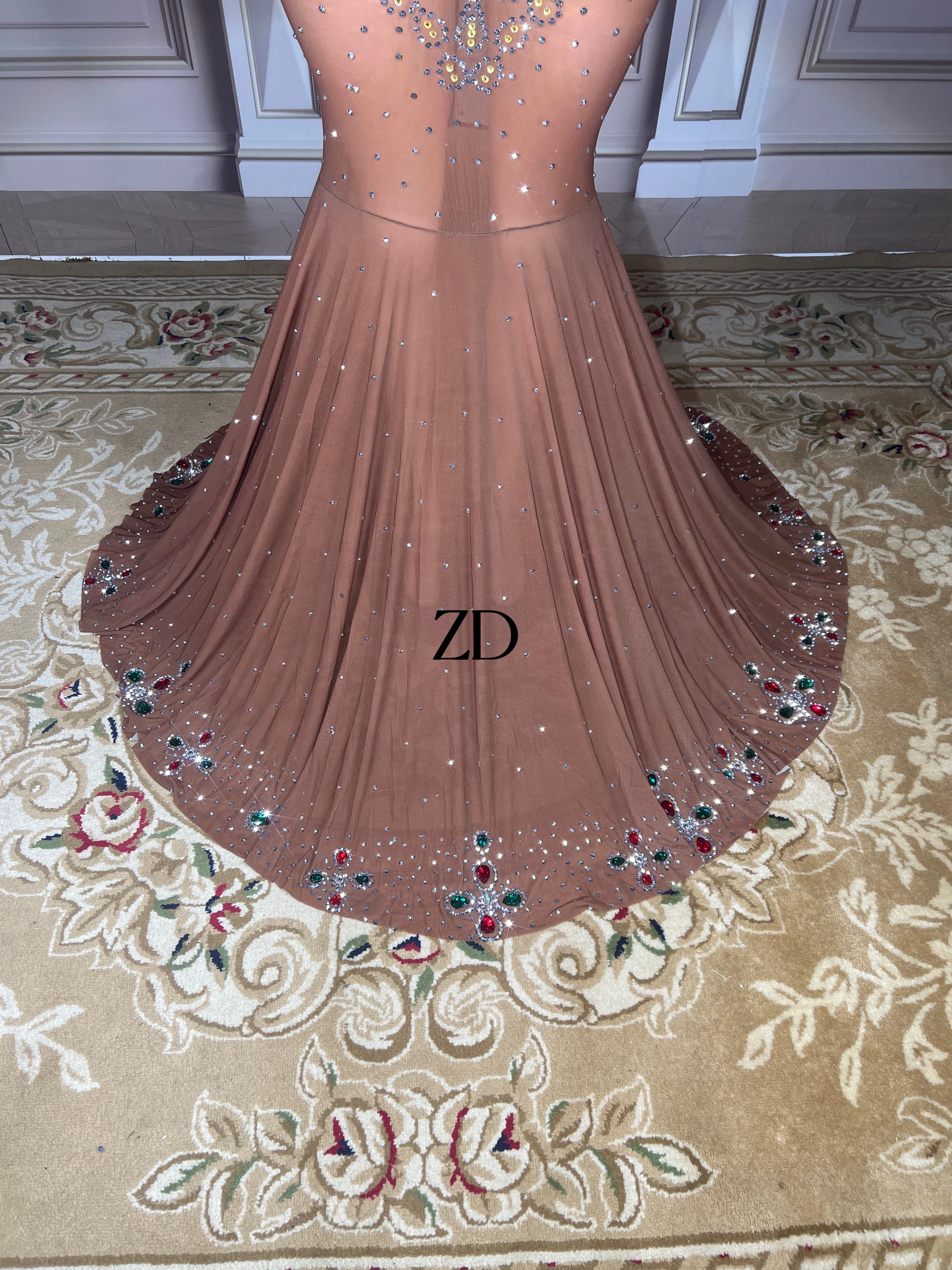 Elegant Wedding Party Rhinestone Mermaid Dress for Women Sexy Evening Long  Dress Prom Crystal Trailing Dress plus size - AliExpress 200000345