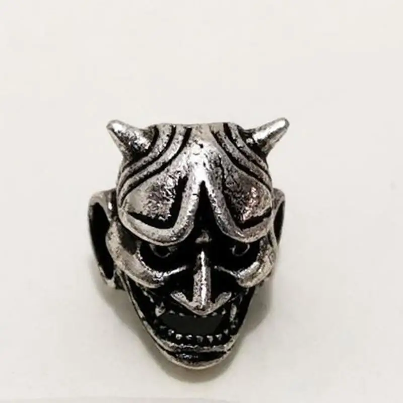 A52E Retro Vintage Haar Geflecht Bart Dreadlock Perlen Ringe Rohr Viking Charm Anhänger für DIY Halskette Schmuck Machen – Detail 9