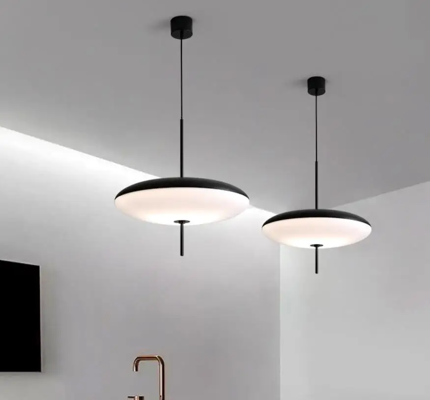 

Danish Designer Chandelier LED Industrial Luminaire Bedroom Living Room Hall Bar Restaurant Lighiting