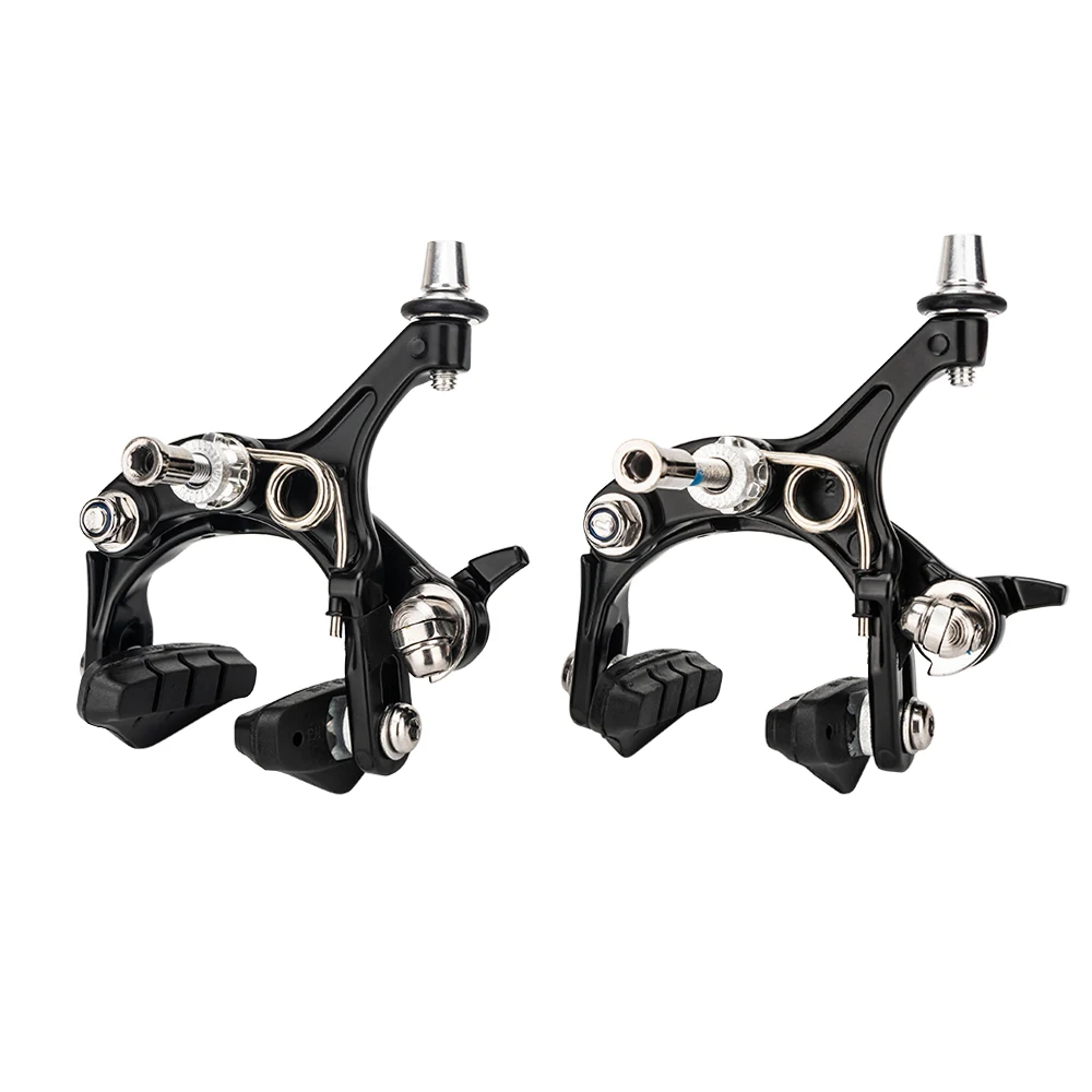 Road Bike Brakes ZTTO Dual Pivot Calipers Children Bicycle C Folding Bike Front Rear Brakes Side Pull Caliper Rim Calipers