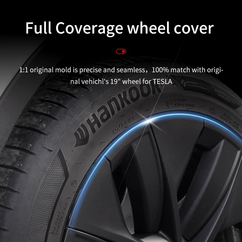 ホイールキャップデザインテスラモデル Y 2020-2024 19 インチ