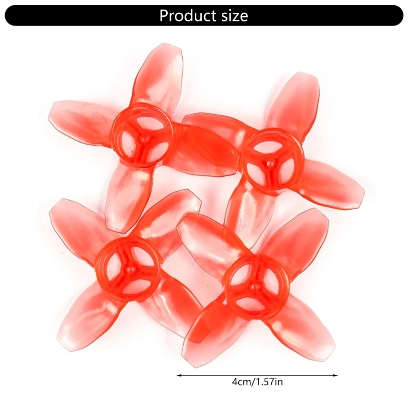 Best Seller 4pcs Plastic Propellers Indoor Drones Propellers set High Performances Smooth Flight for
