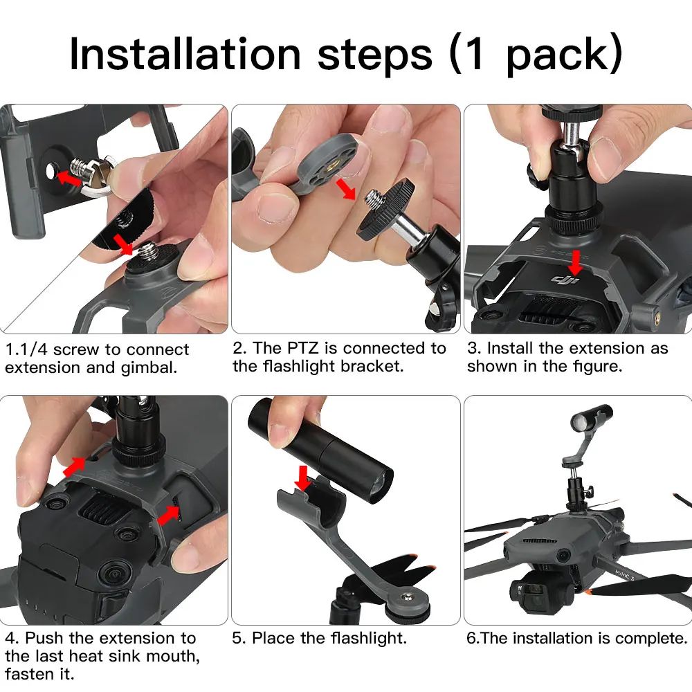  Mavic 3 Zoeklicht ߰  Licht Zaklamp ȣ  Sterk Licht Voor for Dji Mavic 3 Drone Accessoires