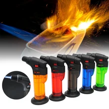 Refillable and Windproof Butane Fuel Lighter Outdoor Camping BBQ Kitchen Welding Torch Lighter Butane Jet Gas Lighter Tool Refillable and Windproof Butane Fuel Lighter Outdoor Camping BBQ Kitchen Welding Torch Lighter Butane Jet Gas Lighter Tool