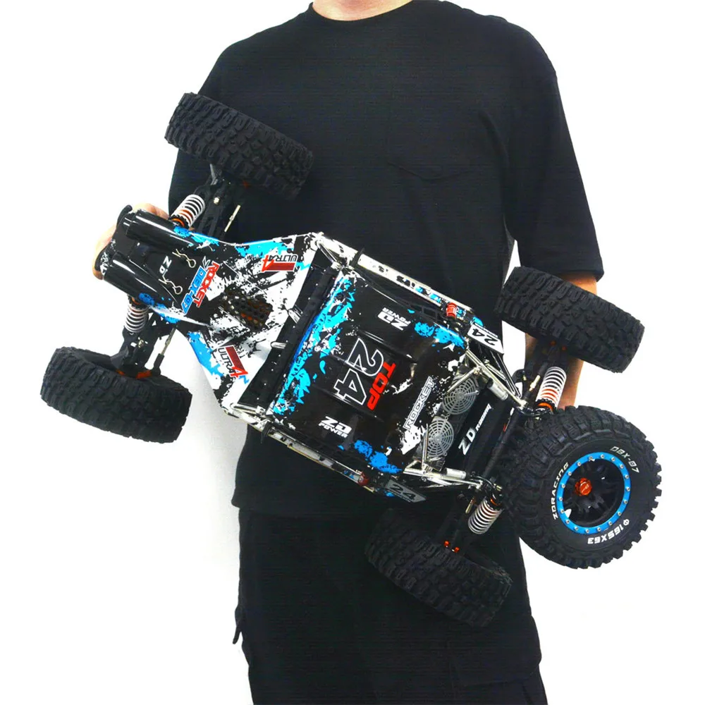ZD Racing DBX 07 1/7 4WD 80km/h Fast Brushless RC Car 6S Vehicles Desert Monster Off-Road Models RTR/KIT Frame 2
