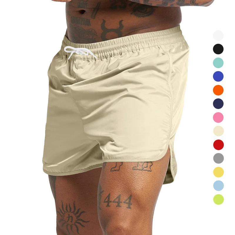 Shorts Men's New Summer Fashion Beach Shorts Polyester Multi-color Sports 3/4 Trend